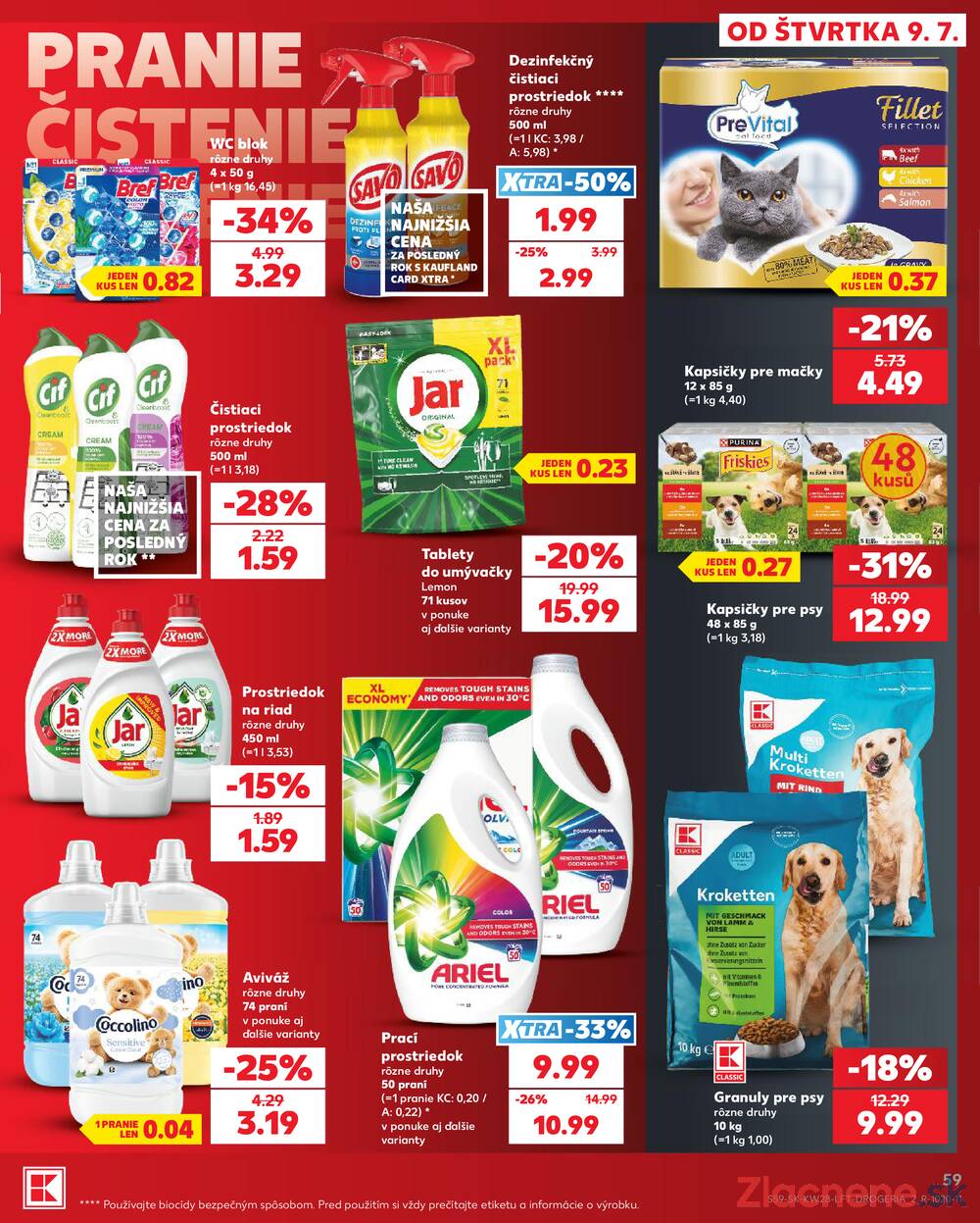 Kaufland 9.7. - 15.7. - Kaufland Vranov nad Topľou