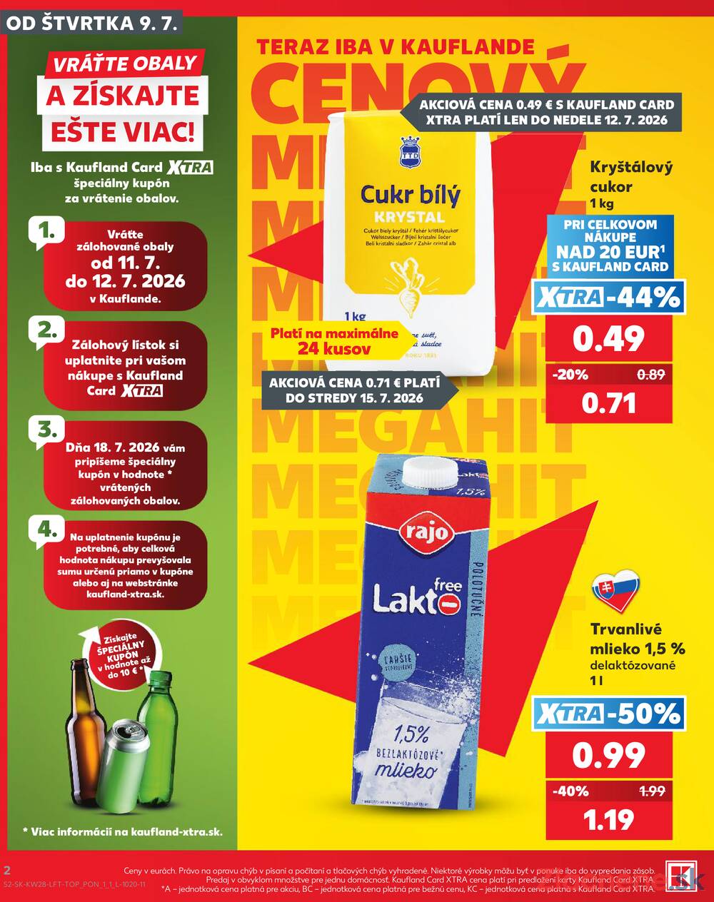 Kaufland 9.7. - 15.7. - Kaufland Stará Ľubovňa