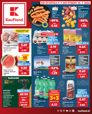 Leták Kaufland 9.7. - 15.7. - Kaufland Kežmarok