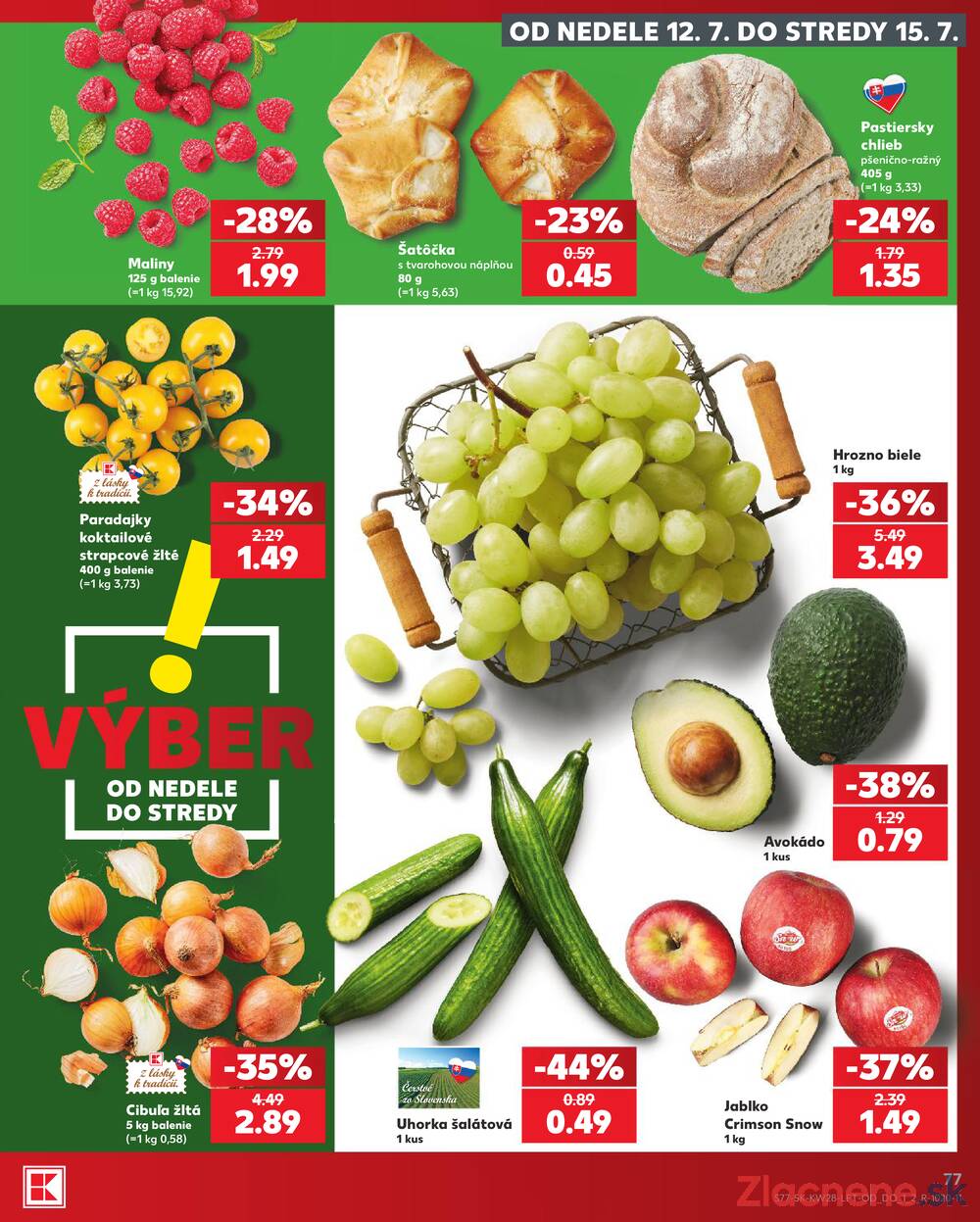 Kaufland 9.7. - 15.7. - Kaufland Svidník