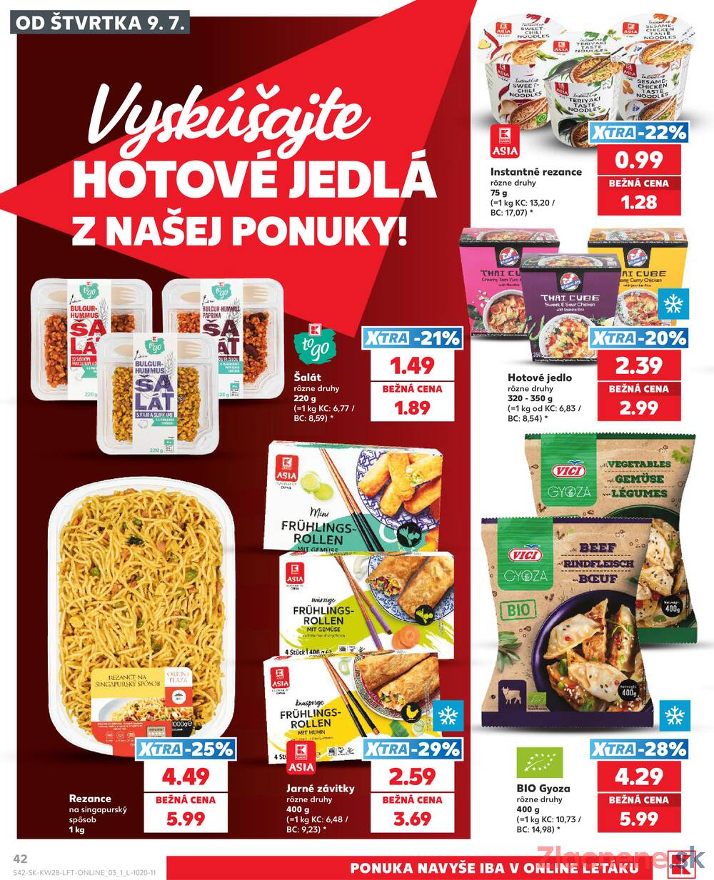 Kaufland 9.7. - 15.7. - Kaufland Michalovce (Humenská cesta)