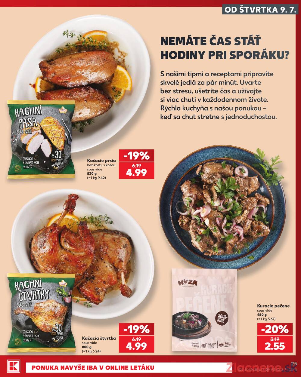 Kaufland 9.7. - 15.7. - Kaufland Bánovce nad Bebravou
