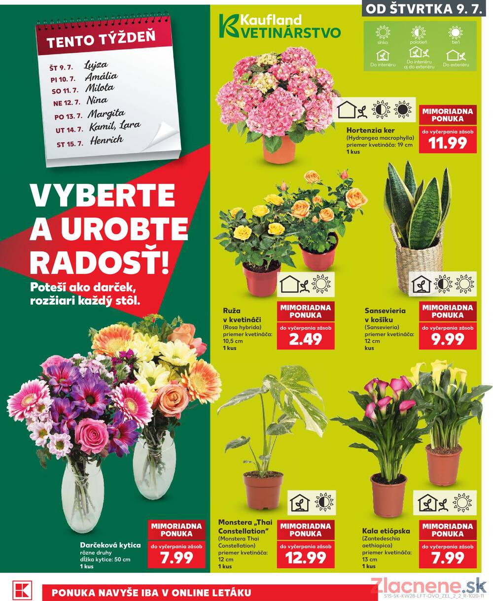 Kaufland 9.7. - 15.7. - Kaufland Bratislava - Bory