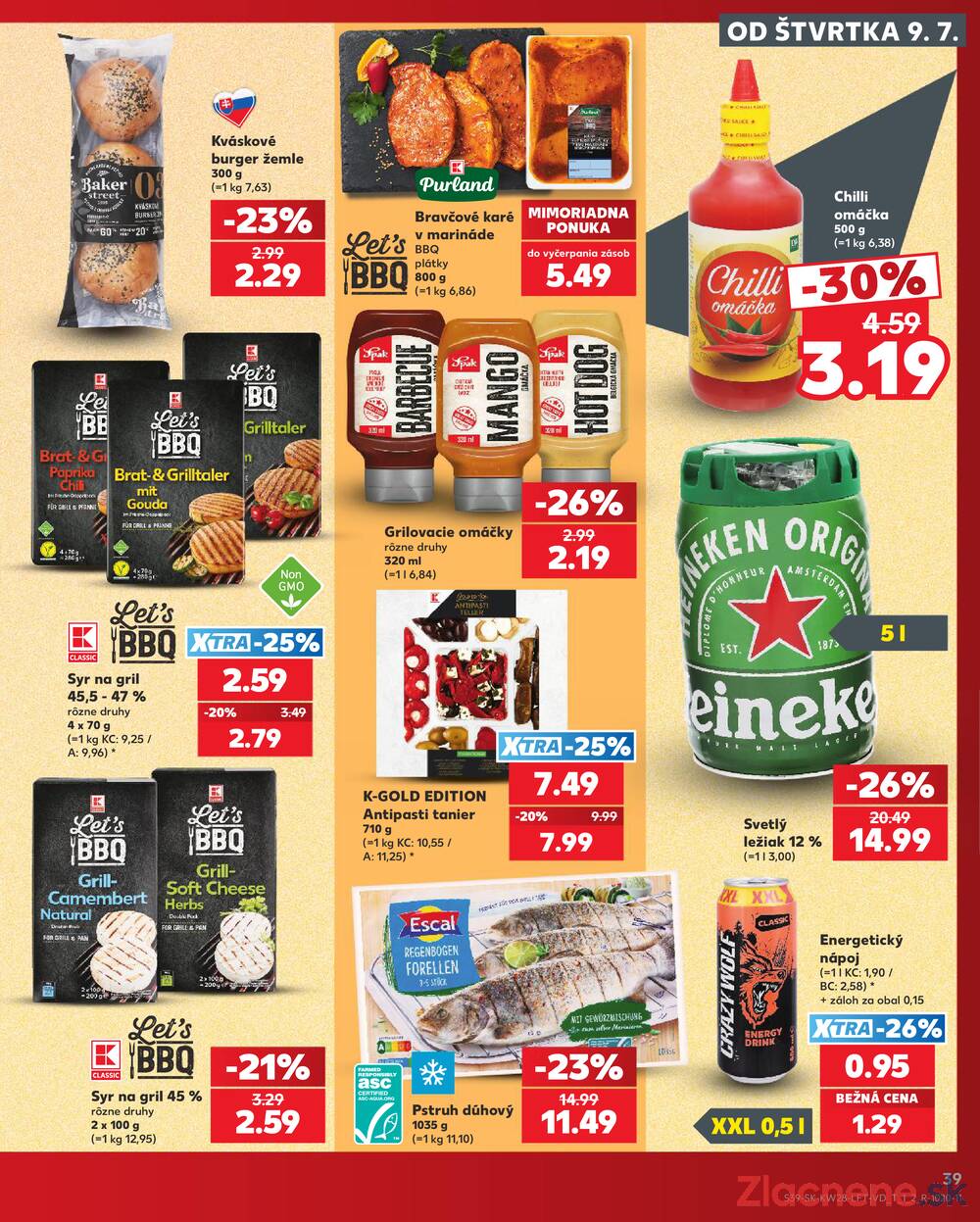 Kaufland 9.7. - 15.7. - Kaufland Bratislava - Bory