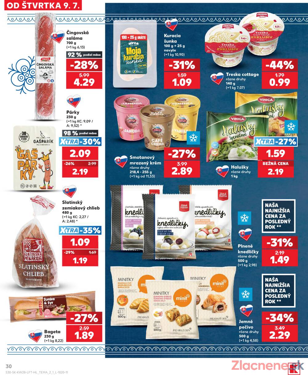 Kaufland 9.7. - 15.7. - Kaufland Trnava - Juh - Bratislavská