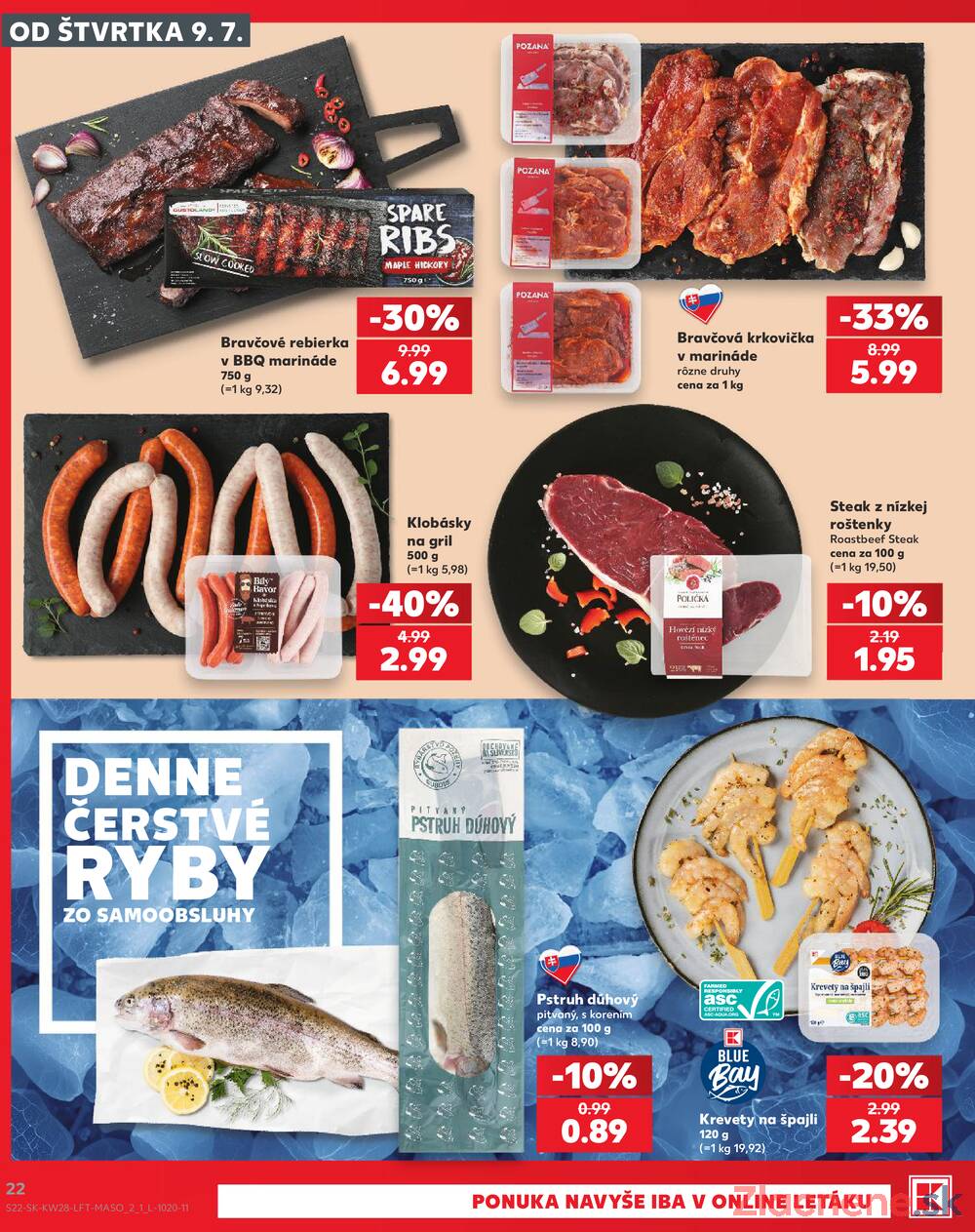 Kaufland 9.7. - 15.7. - Kaufland Čadca
