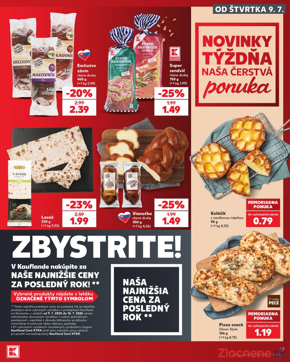 Kaufland 9.7. - 15.7. - Kaufland Skalica - Mallého