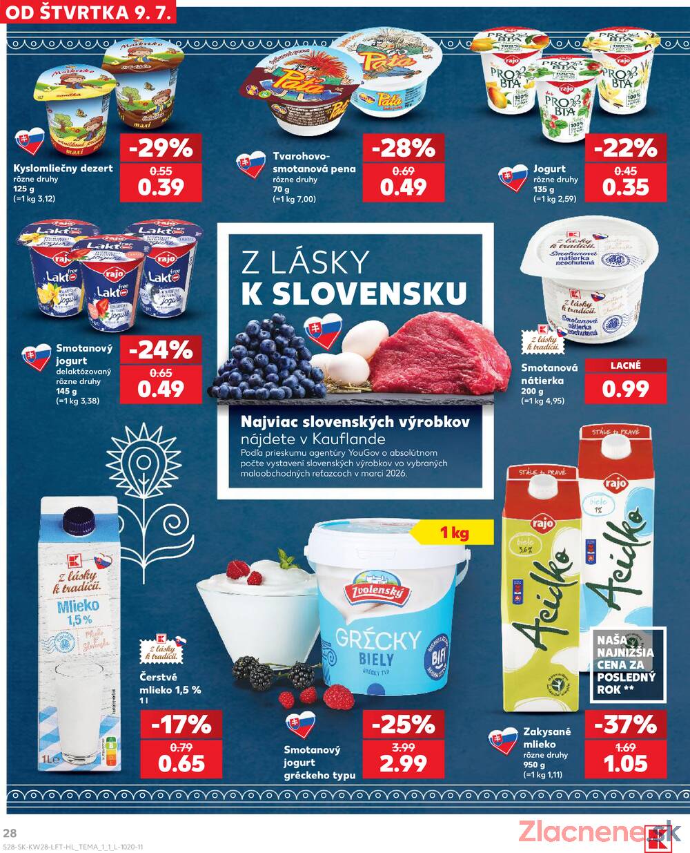 Kaufland 9.7. - 15.7. - Kaufland Skalica - Mallého