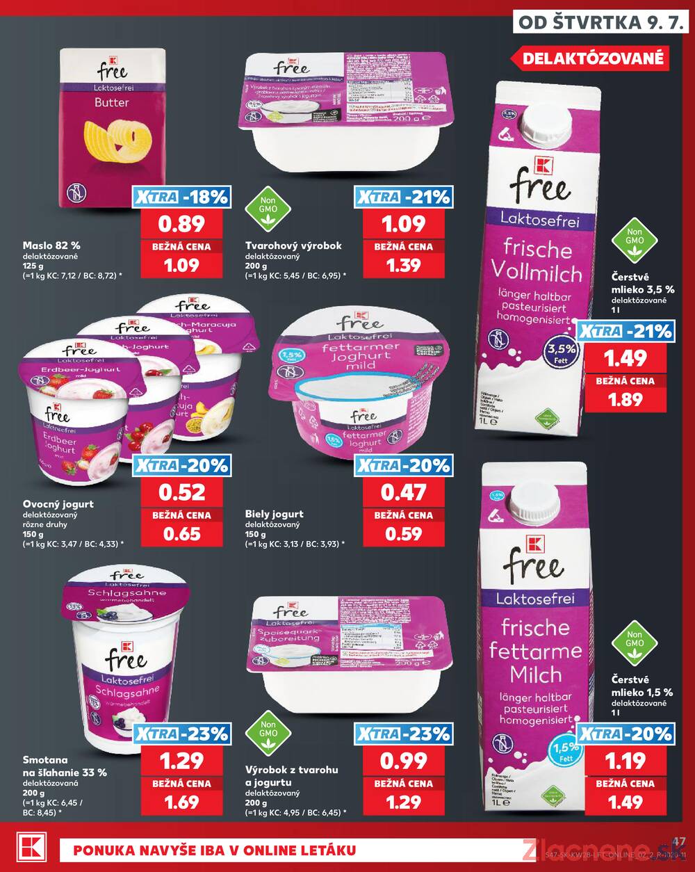 Kaufland 9.7. - 15.7. - Kaufland Trnava