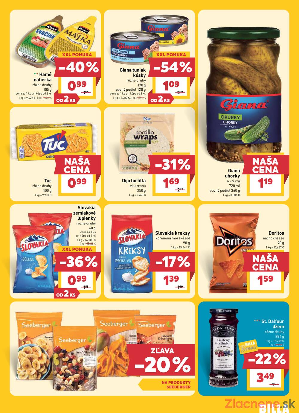 BILLA od 15.7. do 21.7.2026