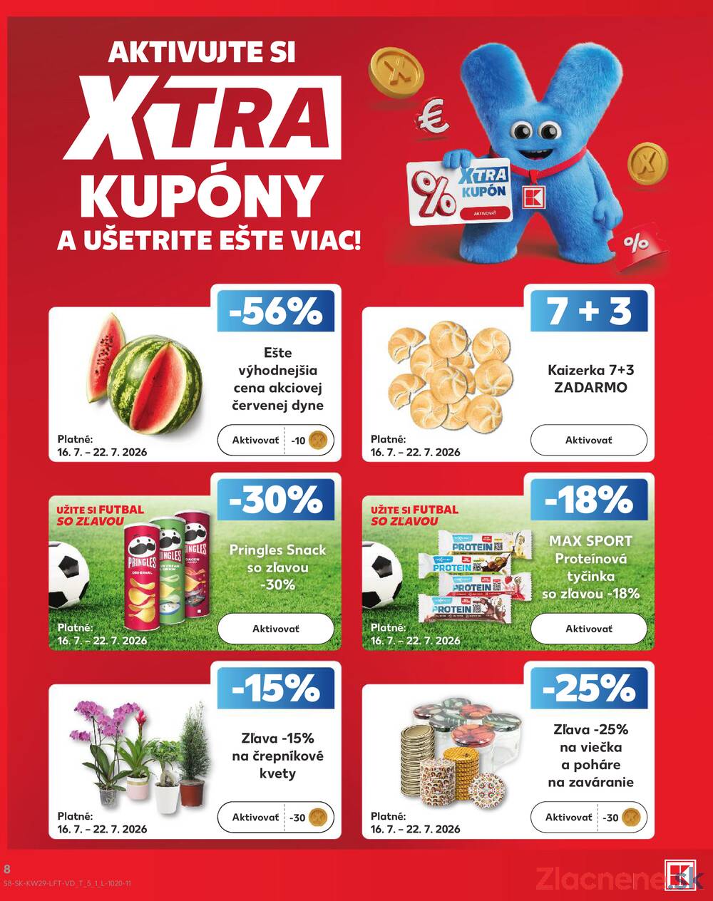 Leták Kaufland - Kaufland 16.7. - 22.7. - Kaufland Stará Ľubovňa - strana 8 Leták Kaufland - Kaufland 16.7. - 22.7. - Kaufland Stará Ľubovňa - strana 8