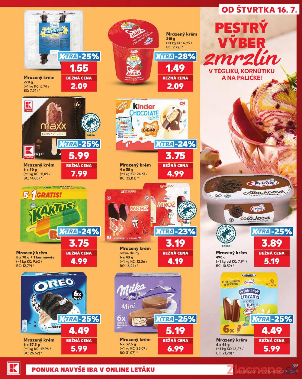 Kaufland 16.7. - 22.7. - Kaufland Rožňava