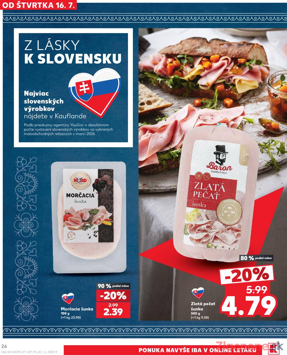 Kaufland 16.7. - 22.7. - Kaufland (A. H. Škultétyho, Veľký Krtíš)