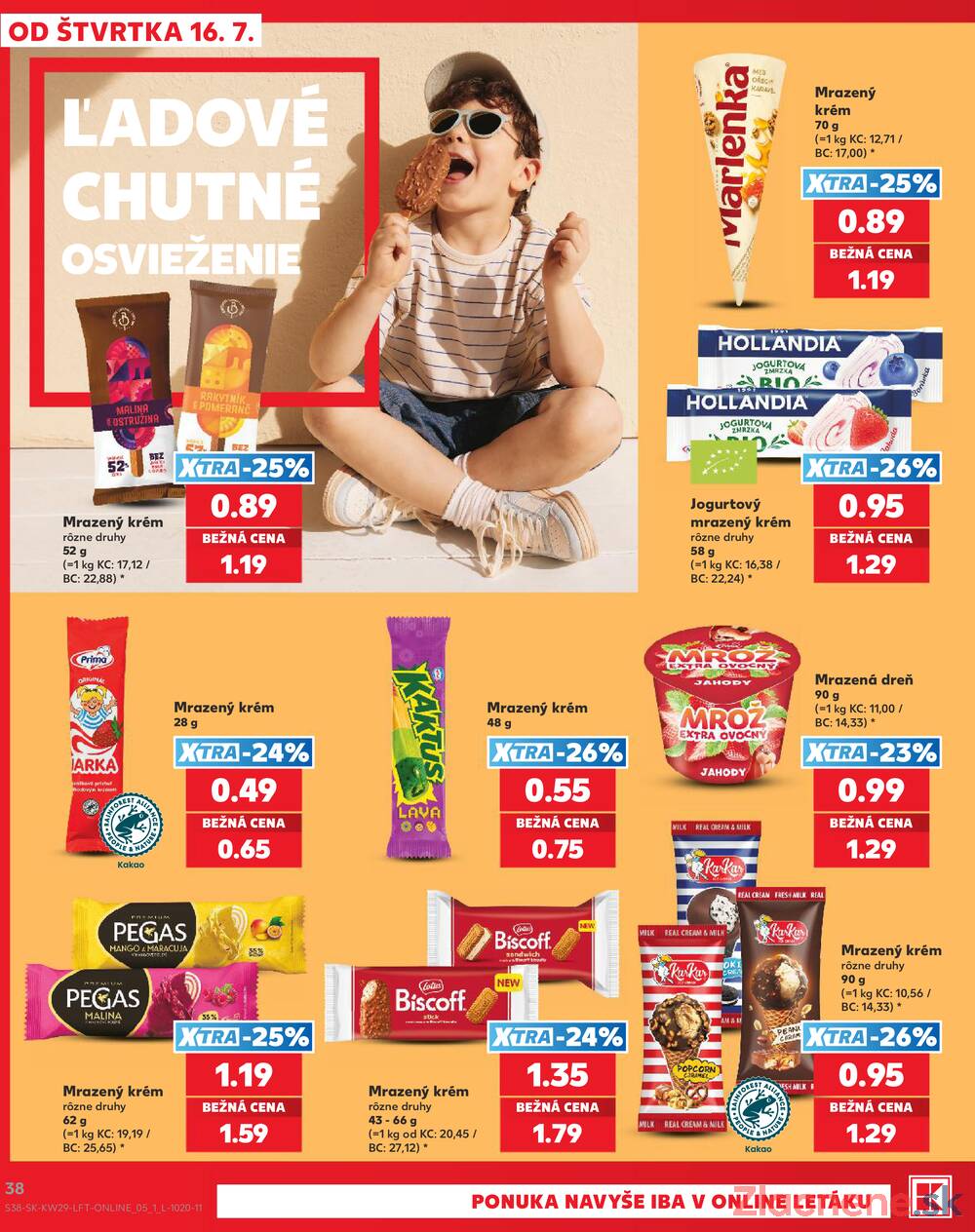 Kaufland 16.7. - 22.7. - Kaufland (A. H. Škultétyho, Veľký Krtíš)
