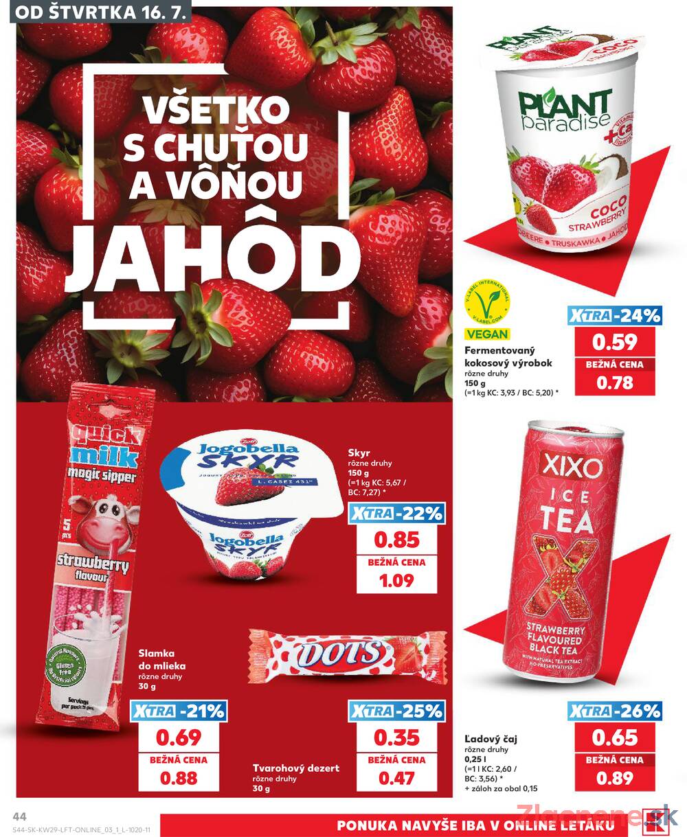 Kaufland 16.7. - 22.7. - Kaufland (A. H. Škultétyho, Veľký Krtíš)