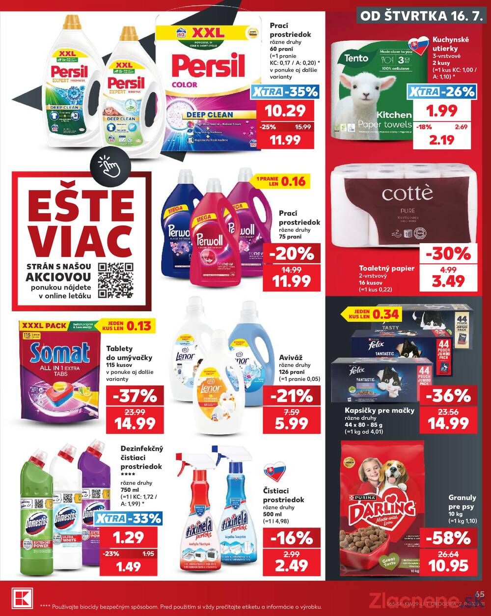 Kaufland 16.7. - 22.7. - Kaufland (A. H. Škultétyho, Veľký Krtíš)