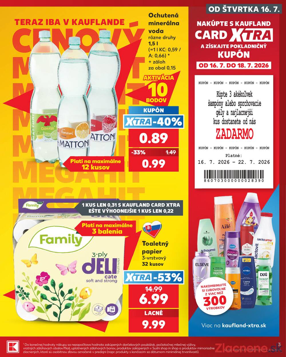 Leták Kaufland - Kaufland 16.7. - 22.7. - Kaufland Nitra-Chrenova - strana 3 Leták Kaufland - Kaufland 16.7. - 22.7. - Kaufland Nitra-Chrenova - strana 3