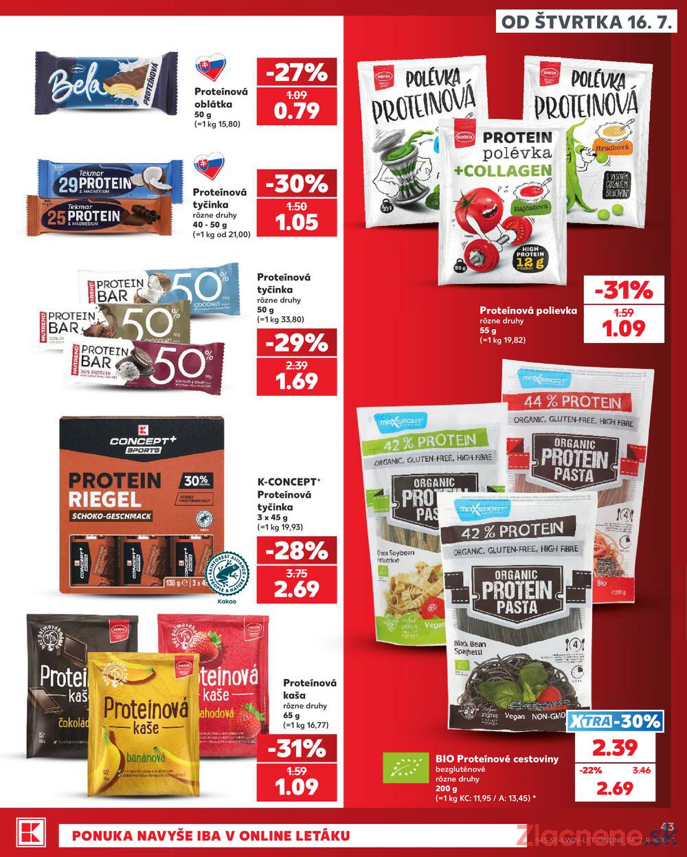 Kaufland 16.7. - 22.7. - Kaufland Bratislava - Podunajské Biskupice