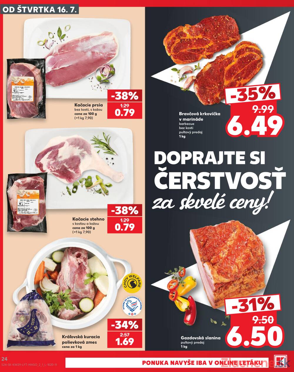 Kaufland 16.7. - 22.7. - Kaufland Liptovský Mikuláš