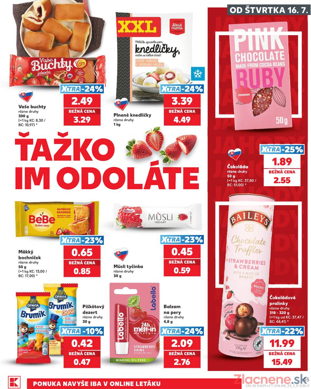 Kaufland 16.7. - 22.7. - Kaufland Liptovský Mikuláš
