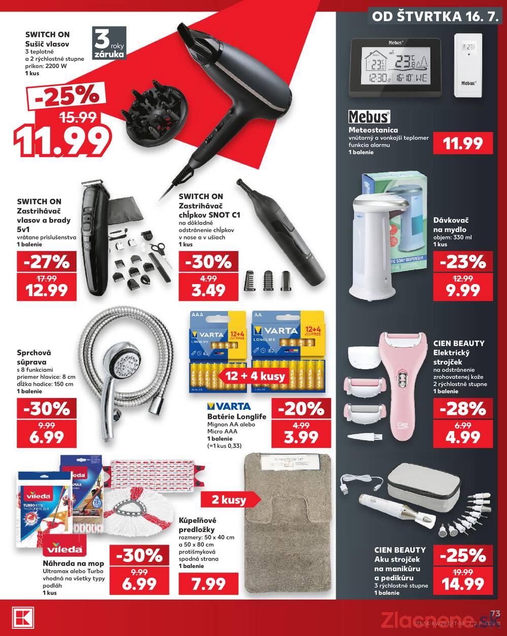 Kaufland 16.7. - 22.7. - Kaufland Liptovský Mikuláš