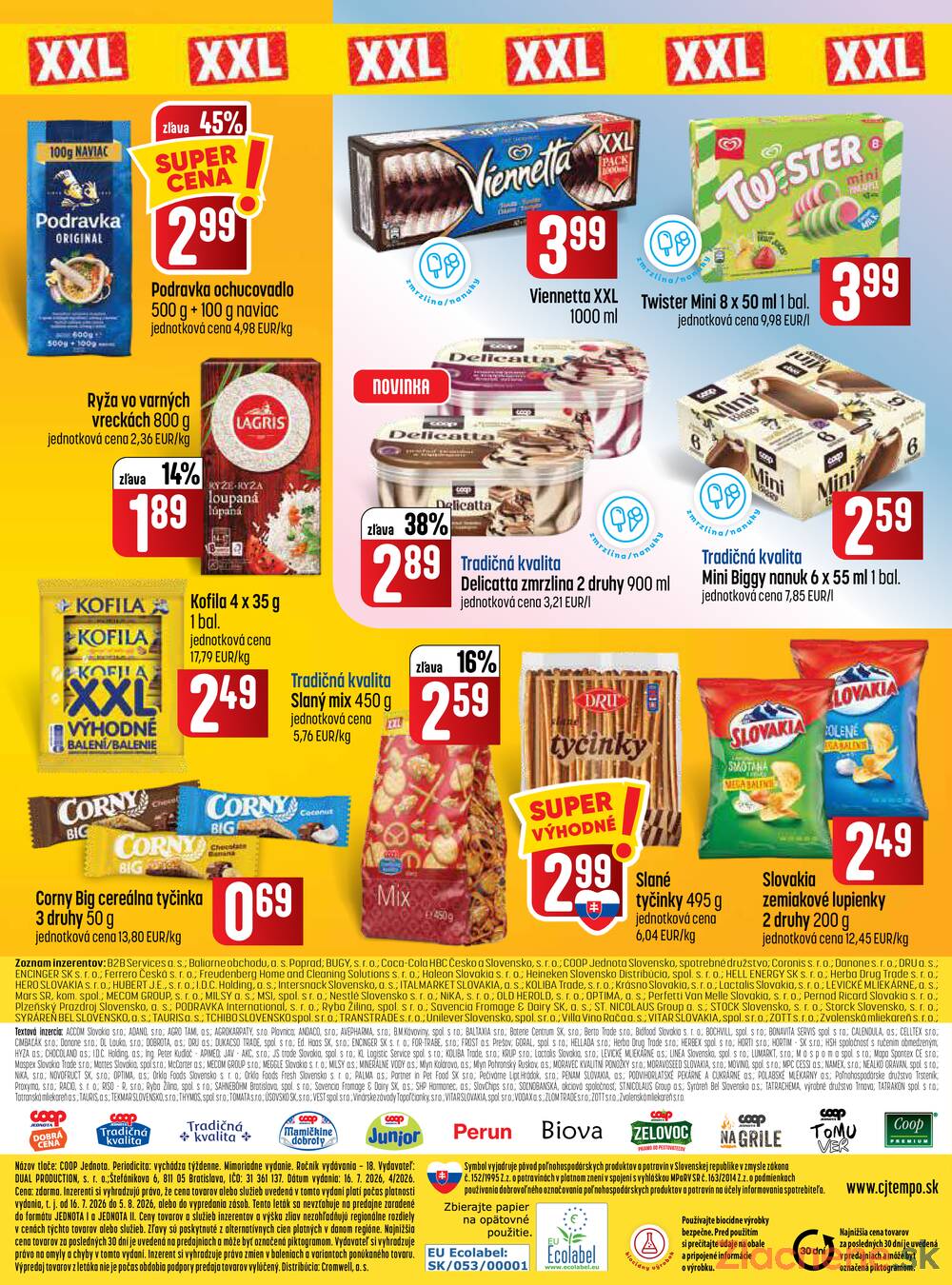 Leták COOP Jednota Slovensko - COOP II. do 5.8. - strana 5 Leták COOP Jednota Slovensko - COOP II. do 5.8. - strana 5