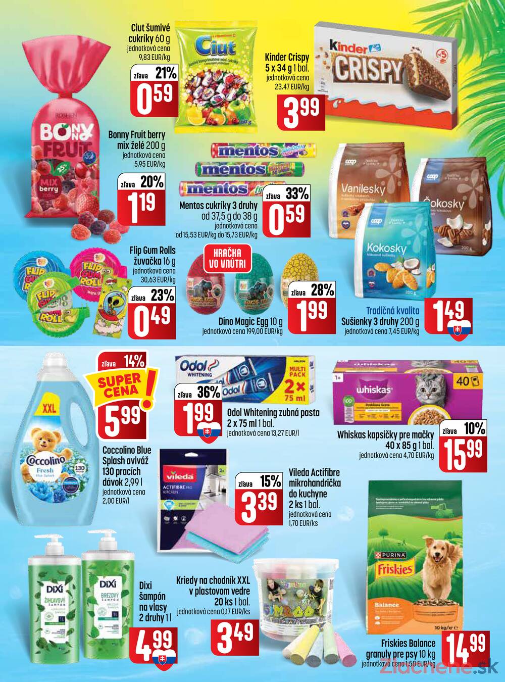 Leták COOP Jednota Slovensko - COOP II. do 5.8. - strana 7 Leták COOP Jednota Slovensko - COOP II. do 5.8. - strana 7