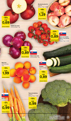 Tesco supermarkety od 22.7. do 28.7.2026