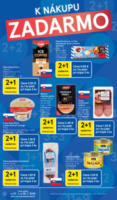 Tesco supermarkety od 22.7. do 28.7.2026