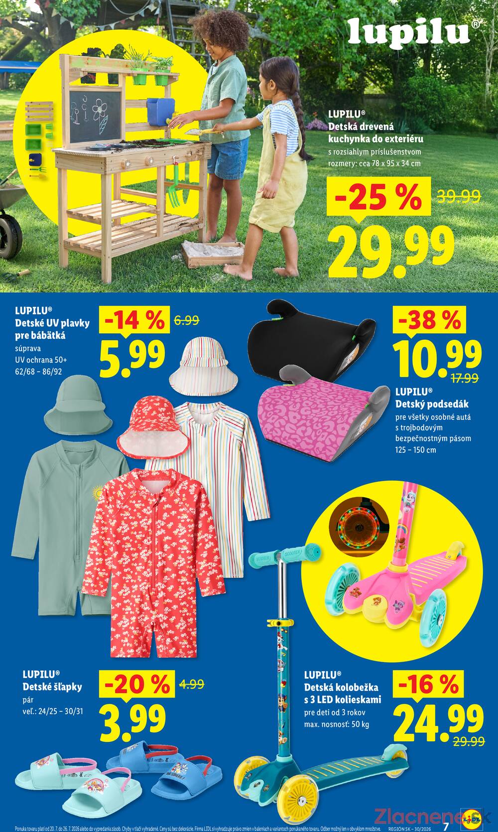 Leták Lidl - Lidl Online Magazín do 2.8. - strana 7