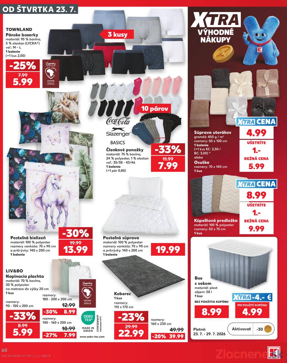 Leták Kaufland - Kaufland 23.7. - 29.7. - Kaufland Brezno - strana 60 Leták Kaufland - Kaufland 23.7. - 29.7. - Kaufland Brezno - strana 60