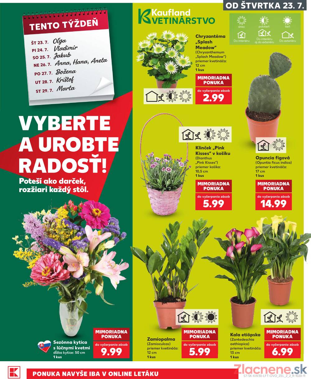 Kaufland 23.7. - 29.7. - Kaufland Spišská Nová Ves