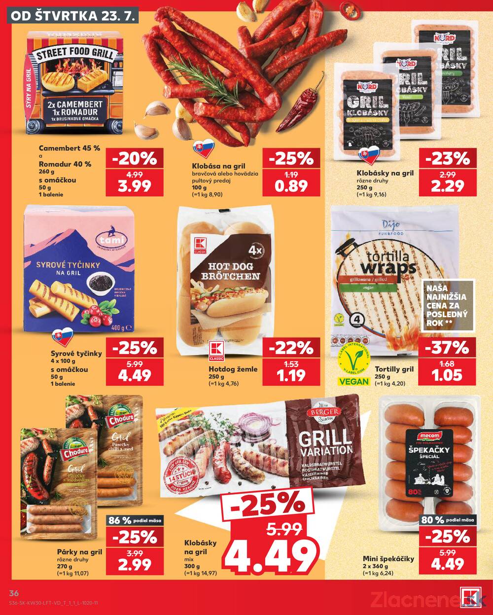 Kaufland 23.7. - 29.7. - Kaufland Spišská Nová Ves