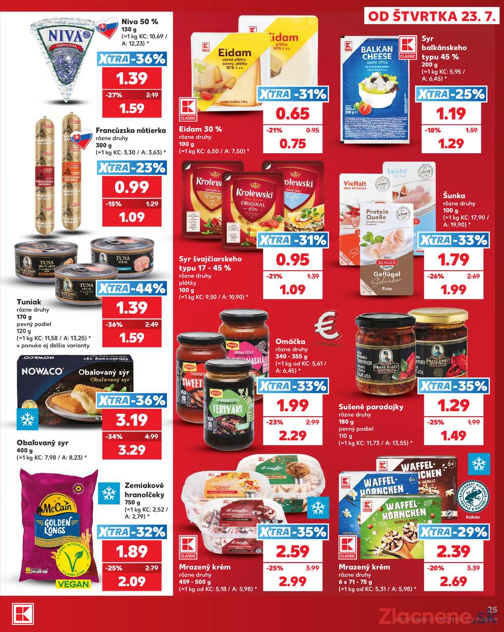 Leták Kaufland - Kaufland 23.7. - 29.7. - Kaufland Lučenec - strana 25