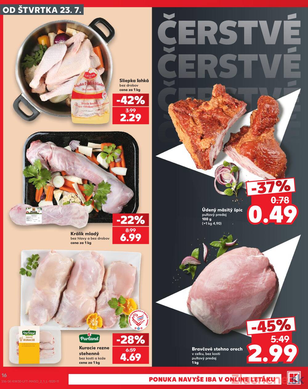 Kaufland 23.7. - 29.7. - Kaufland Rožňava