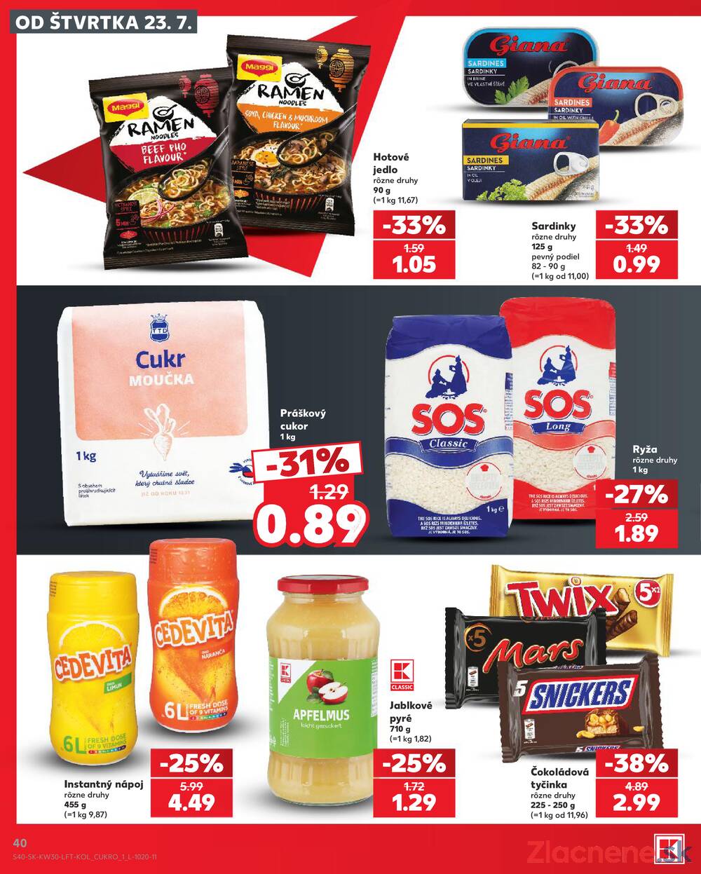 Kaufland 23.7. - 29.7. - Kaufland Rožňava