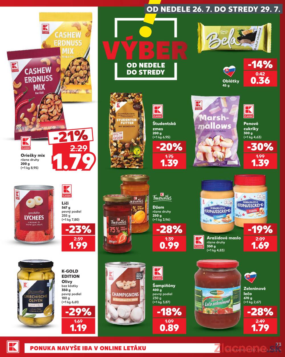 Kaufland 23.7. - 29.7. - Kaufland Rožňava