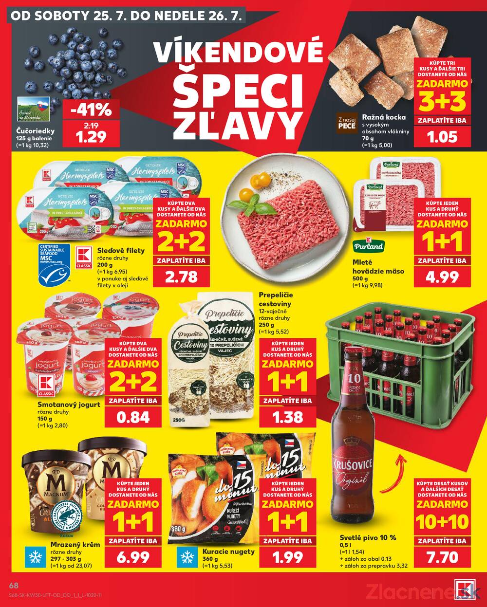 Leták Kaufland - Kaufland 23.7. - 29.7. - Kaufland (A. H. Škultétyho, Veľký Krtíš) - strana 68 Leták Kaufland - Kaufland 23.7. - 29.7. - Kaufland (A. H. Škultétyho, Veľký Krtíš) - strana 68
