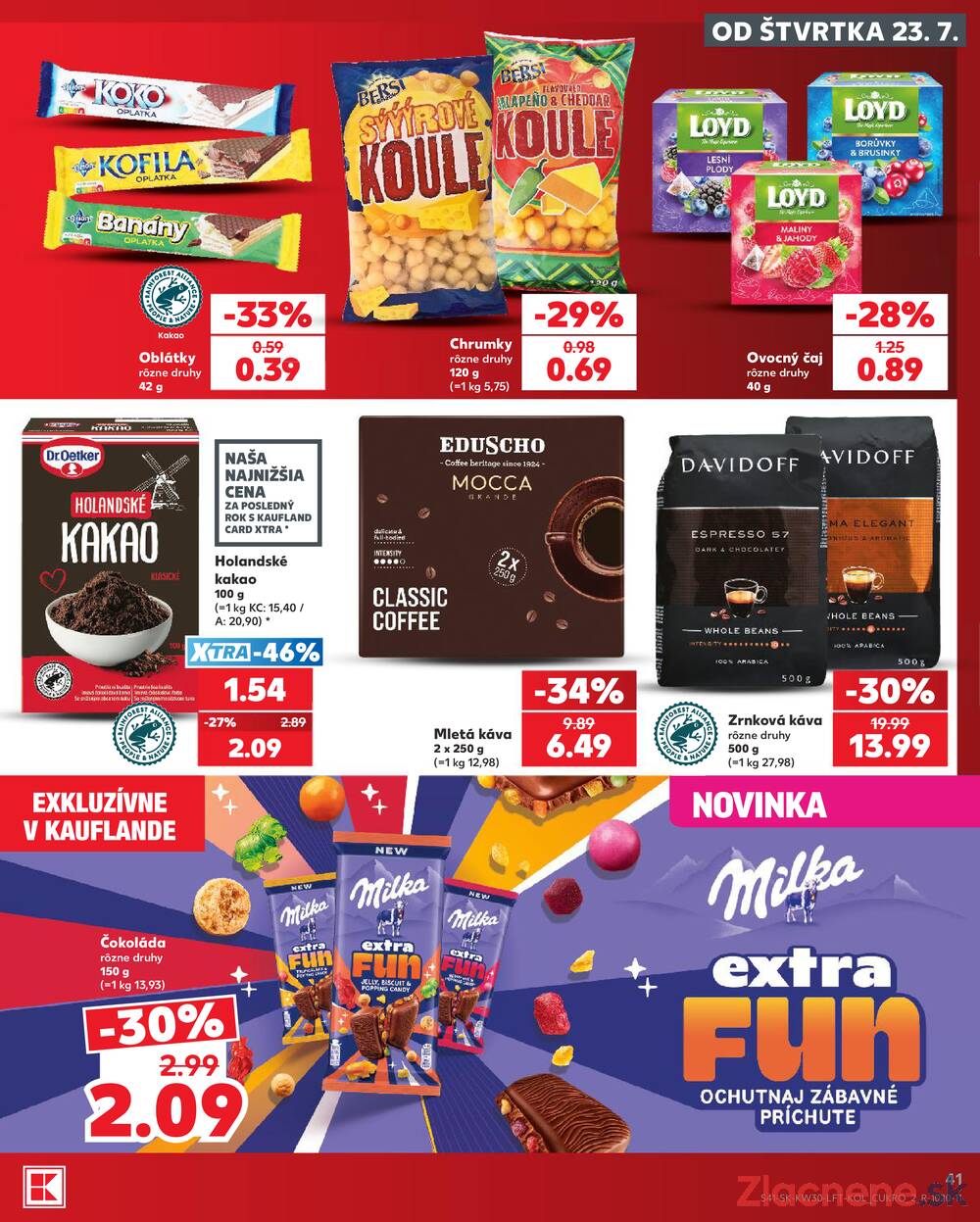 Kaufland 23.7. - 29.7. - Kaufland Michalovce (Humenská cesta)