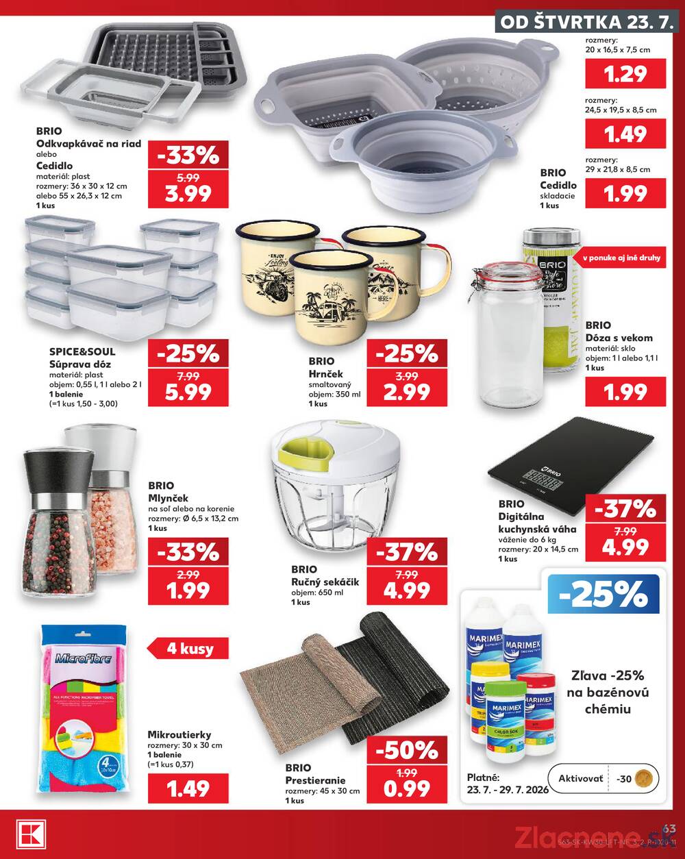 Kaufland 23.7. - 29.7. - Kaufland Michalovce (Humenská cesta)
