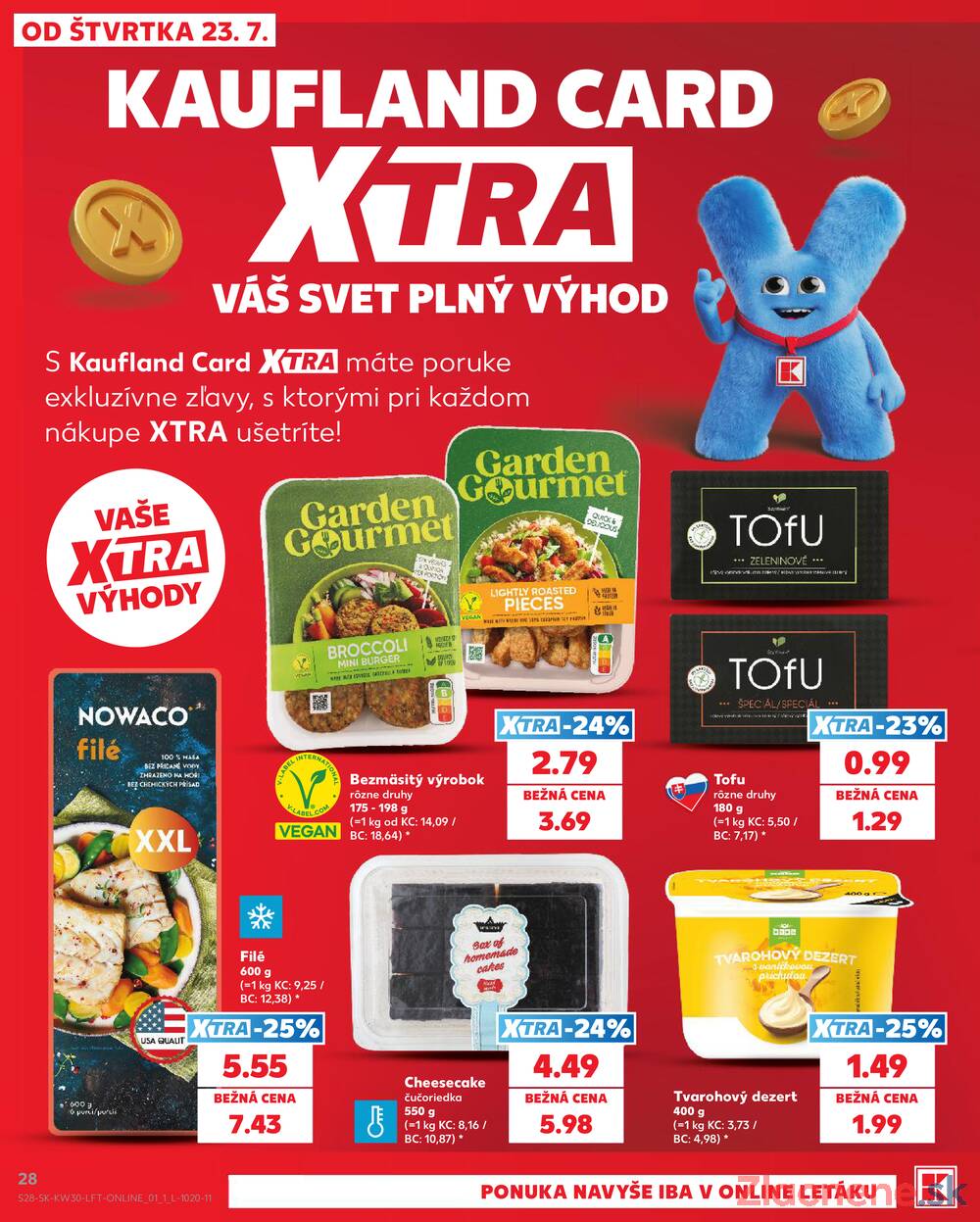 Leták Kaufland - Kaufland 23.7. - 29.7. - Kaufland Dunajská Streda - strana 28