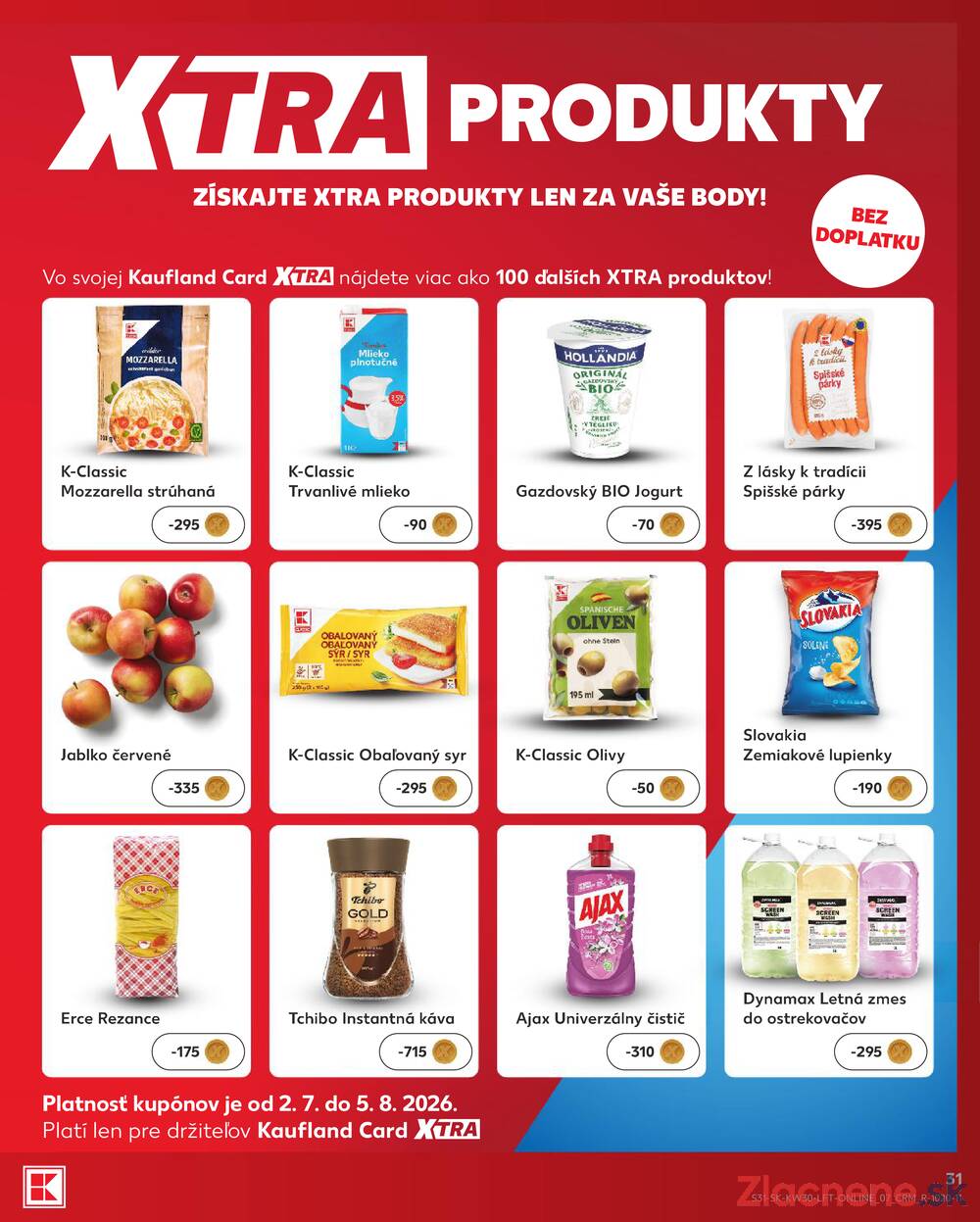 Leták Kaufland - Kaufland 23.7. - 29.7. - Kaufland Veľký Meder - strana 31