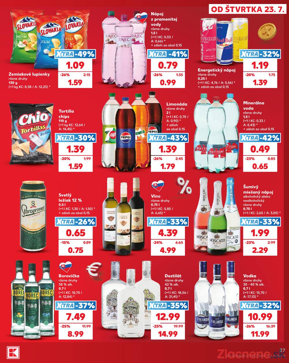Kaufland 23.7. - 29.7. - Kaufland Piešťany