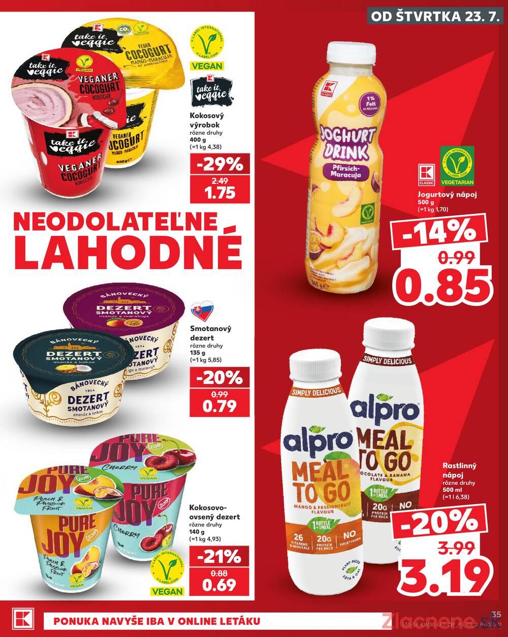 Kaufland 23.7. - 29.7. - Kaufland Piešťany