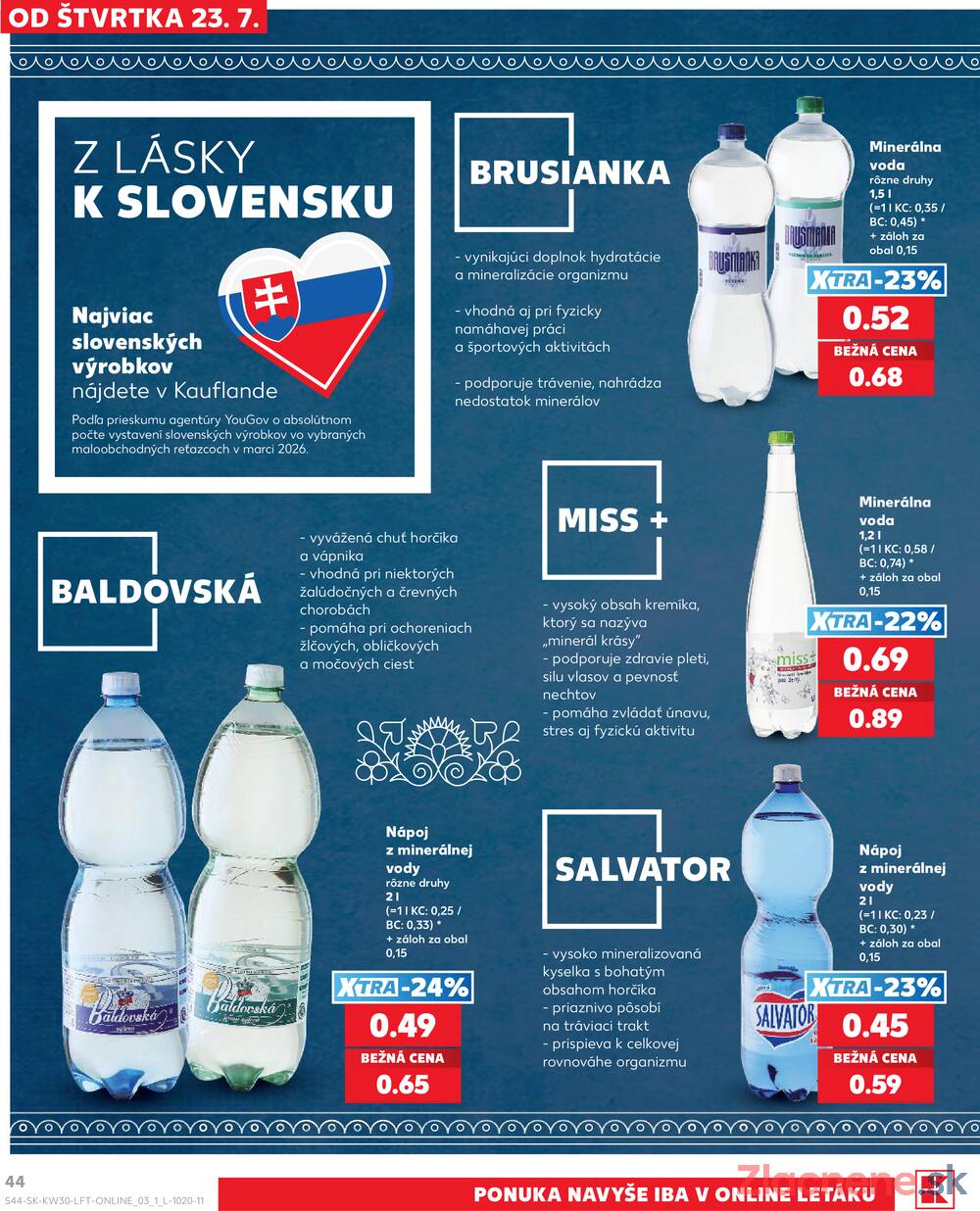 Kaufland 23.7. - 29.7. - Kaufland Piešťany