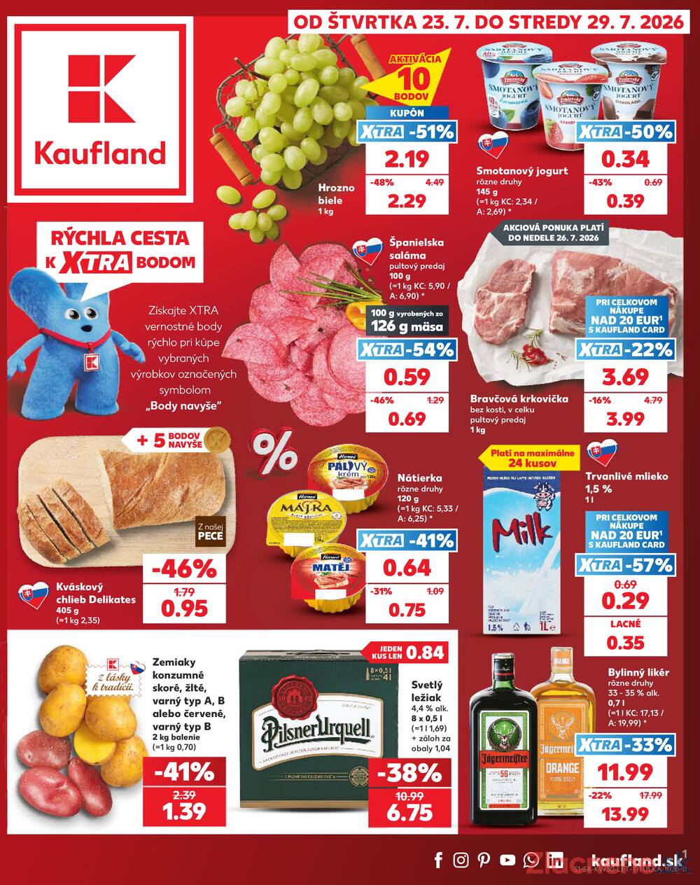 Kaufland 23.7. - 29.7. - Kaufland Bánovce nad Bebravou