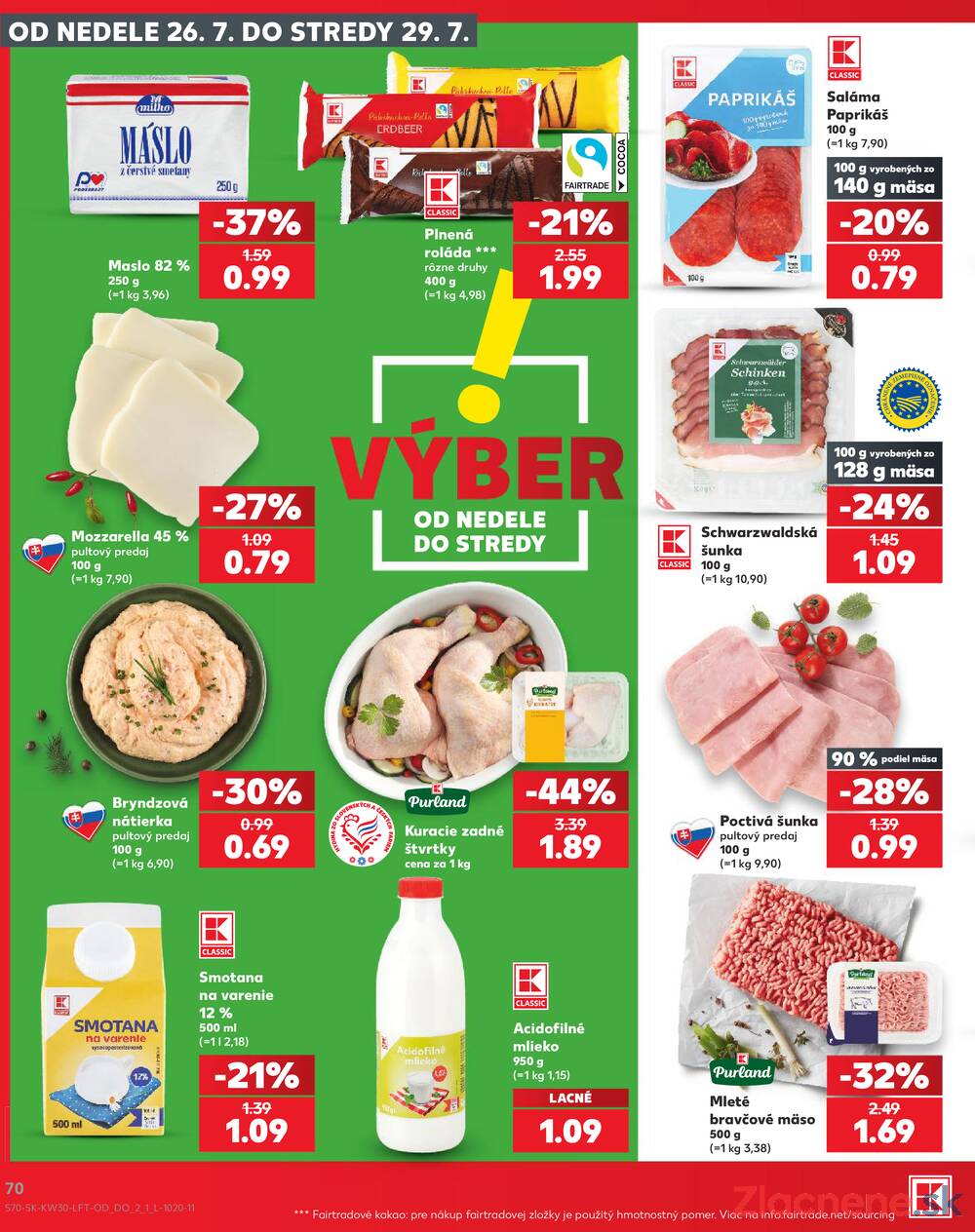 Kaufland 23.7. - 29.7. - Kaufland Bánovce nad Bebravou