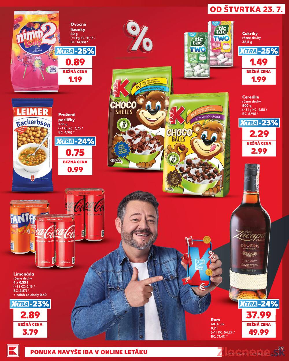 Leták Kaufland - Kaufland 23.7. - 29.7. - Kaufland Považská Bystrica - Centrum - strana 29