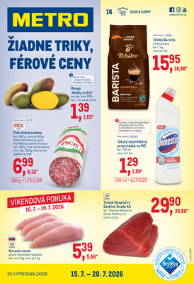METRO : 5 letákov