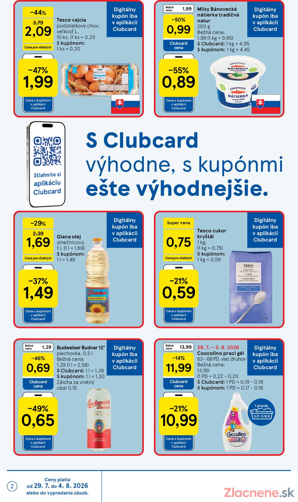Tesco hypermarkety 29.7. - 4.8.